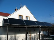 Solární systém - ohřev TUV,podpora vytápění, ohřev bazénu